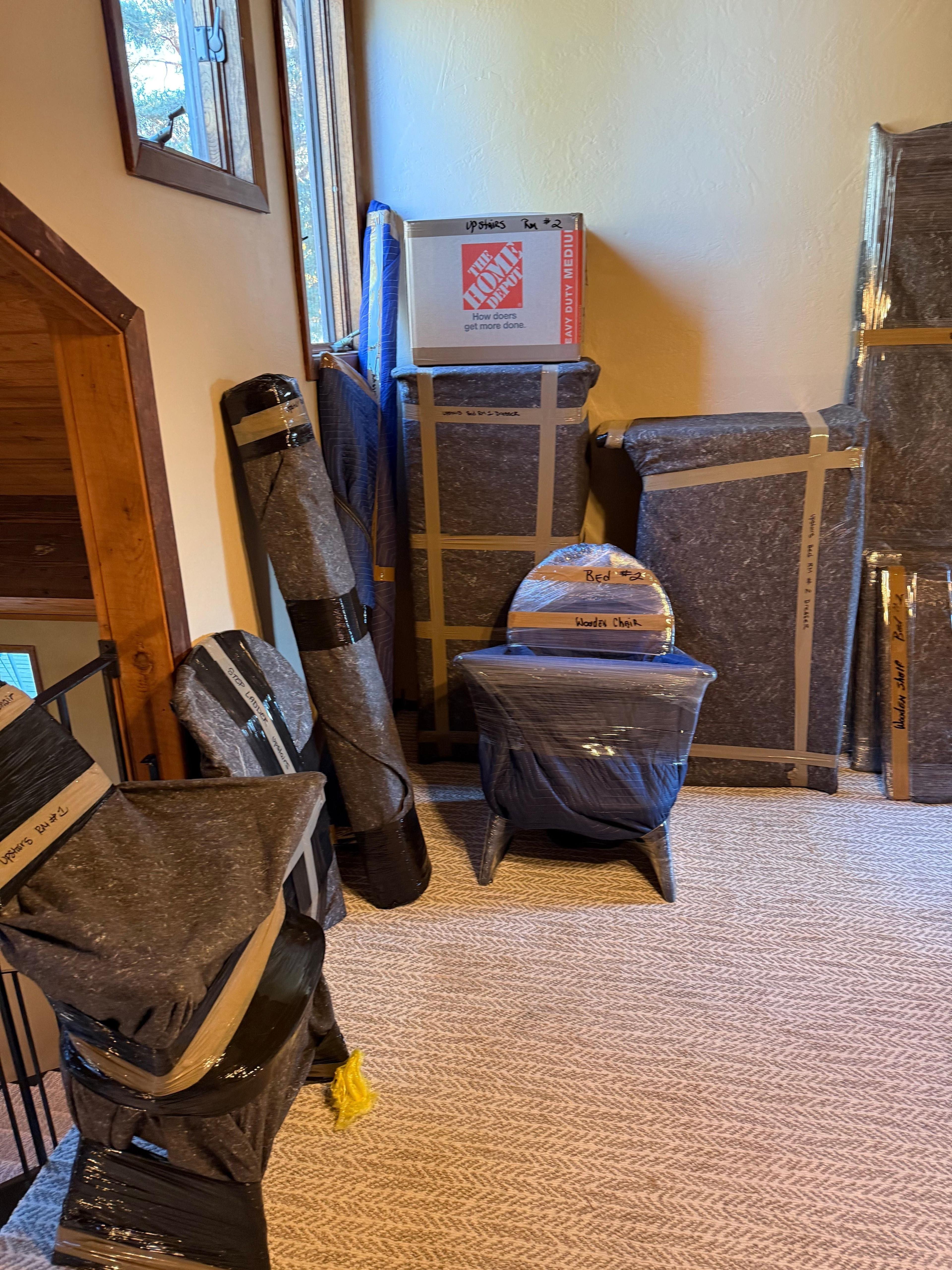 Furniture protection during move